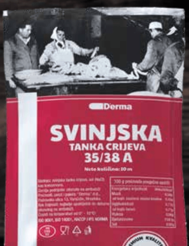 Svinjska soljena crijeva doze 10m Derma - Akcija u trgovini KTC