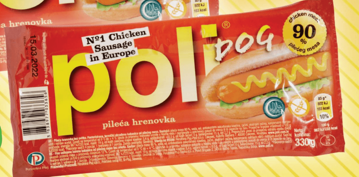 Poli hrenovke 330 g - Akcija u trgovini Plodine