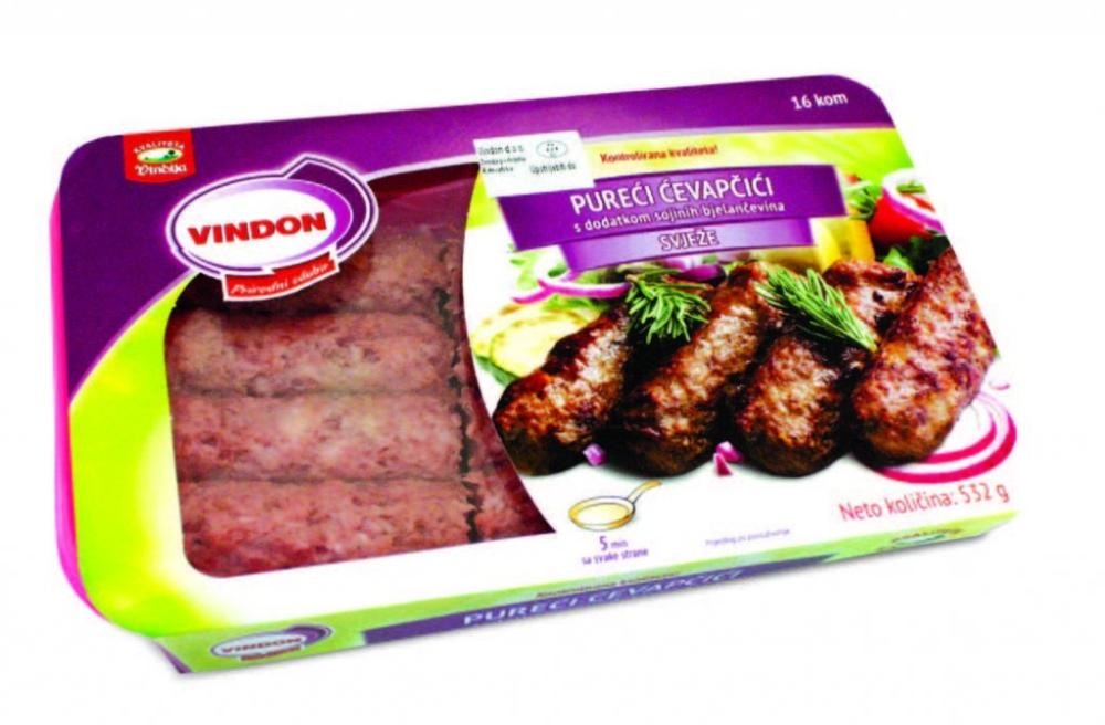 Vindija Vindon Pureći ćevapčići 532 g - Akcija u trgovini Ribola