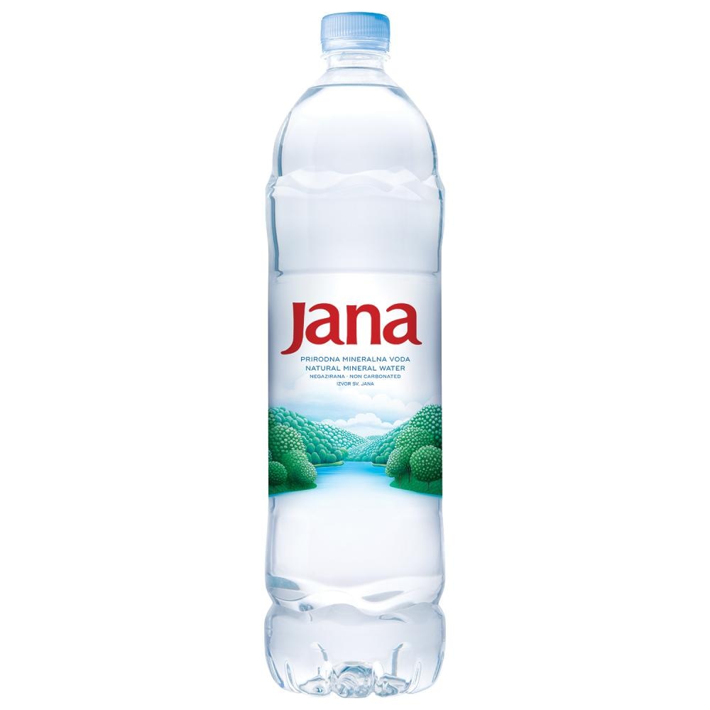 JANA Prirodna mineralna negazirana voda / JAMNICA Prirodna mineralna gazirana voda 4 x 1,5 L - Akcija u trgovini Ribola