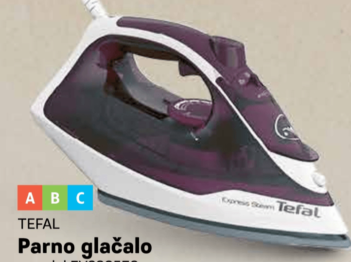 Tefal Parno glačalo - Akcija u trgovini Plodine