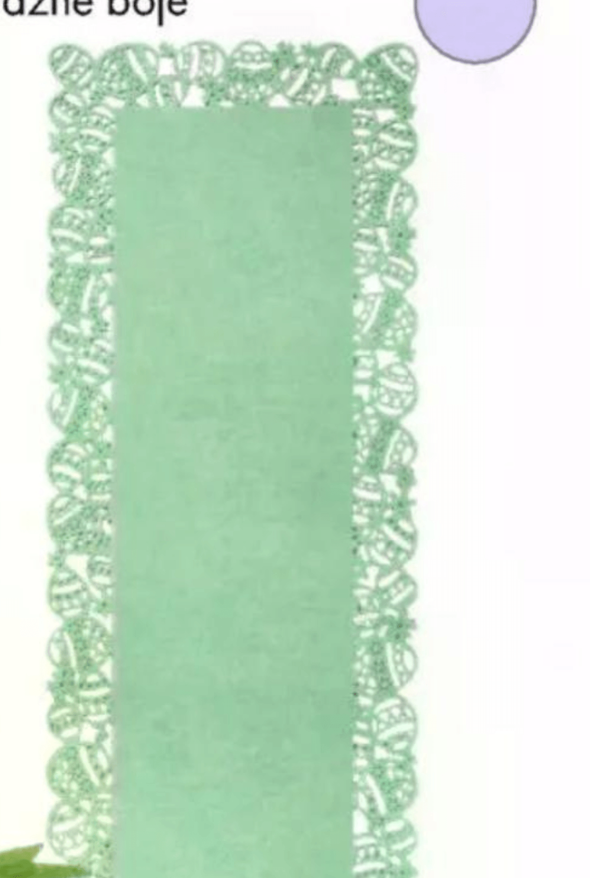 Nadstolnjak od filca - Akcija u trgovini Tedi