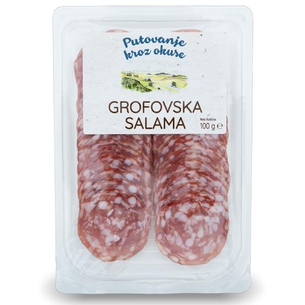 Grofovska salama 100 g - Akcija u trgovini Eurospin