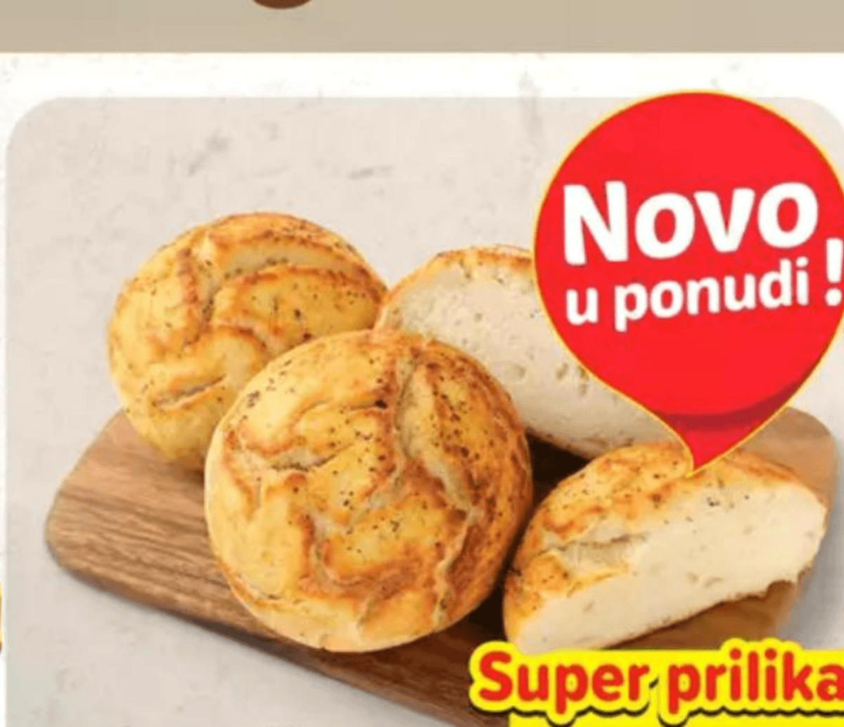 Pecivo Ružica 105 g - Akcija u trgovini Plodine