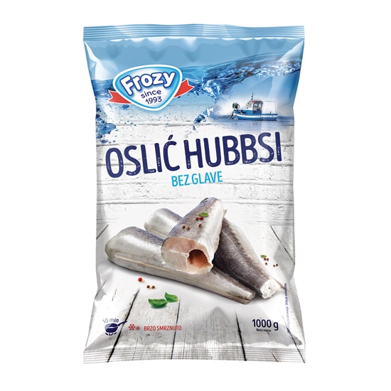 Frozy Oslić bez glave 1 kg - Akcija u trgovini KTC