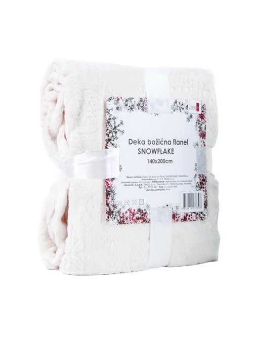 Deka flanel reljefna 140 x 200 cm, 1 kom - Akcija u trgovini NTL