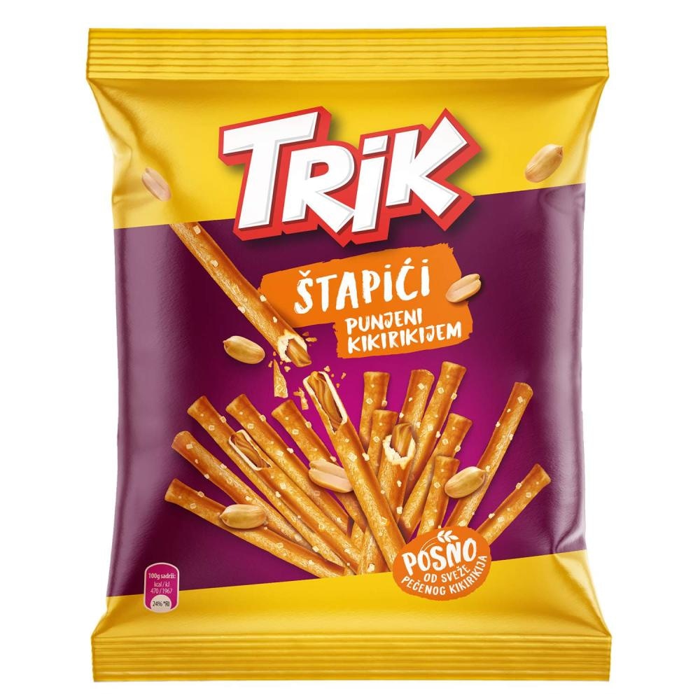 Trik Slani Štapići s Kikirikijem 200g - Akcija u trgovini Vrutak