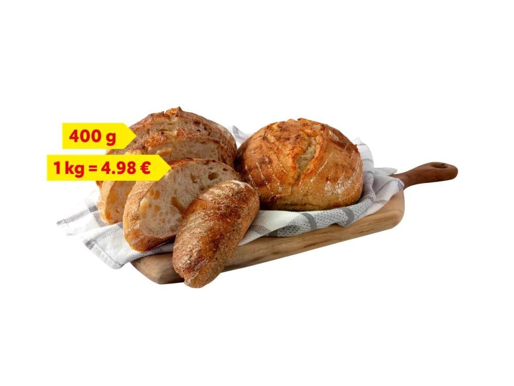 Domaći rustikalni craft kruh 400 g - Akcija u trgovini Lidl