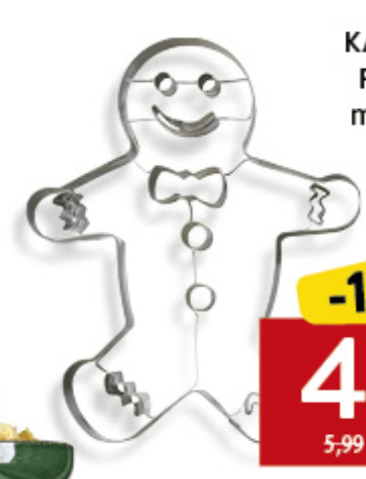 Kalup za rezanje - Akcija u trgovini Konzum