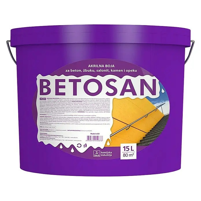 Betosan boja za beton 3 l Chromos - Akcija u trgovini Merkury