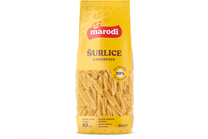 Marodi Tjestenina Šurlice 400 g - Akcija u trgovini Studenac