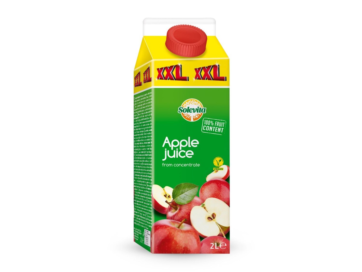 SOLEVITA Sok od jabuke XXL 2 l - Akcija u trgovini Lidl