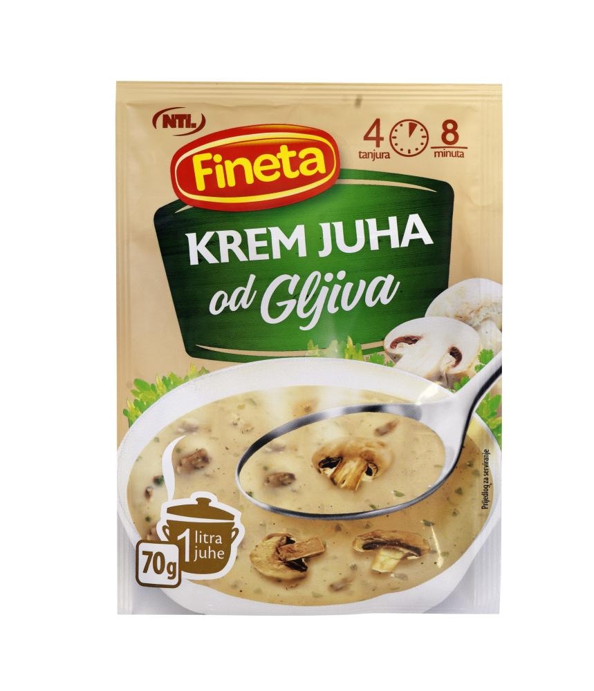 Fineta Krem juha od gljiva 70 g - Akcija u trgovini Trgovina Krk
