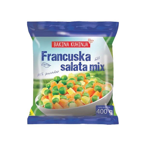 Mix povrća za francusku salatu 1 kg Bakina kuhinja - Akcija u trgovini Stanić Diskont