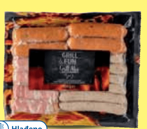 GRILLMEISTER Grill Mix kobasica 400 g - Akcija u trgovini Lidl