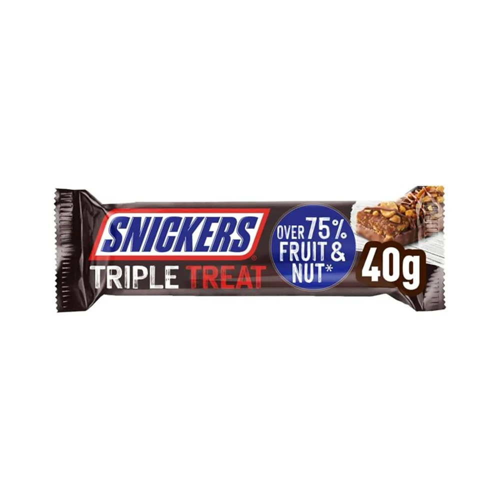 Snickers Triple Treat 40g - Akcija u trgovini Žabac