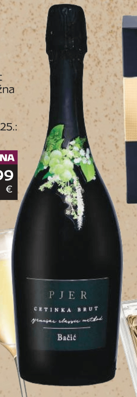 Pjer, Bačić Pjenušac 0,75 L - Akcija u trgovini Tommy