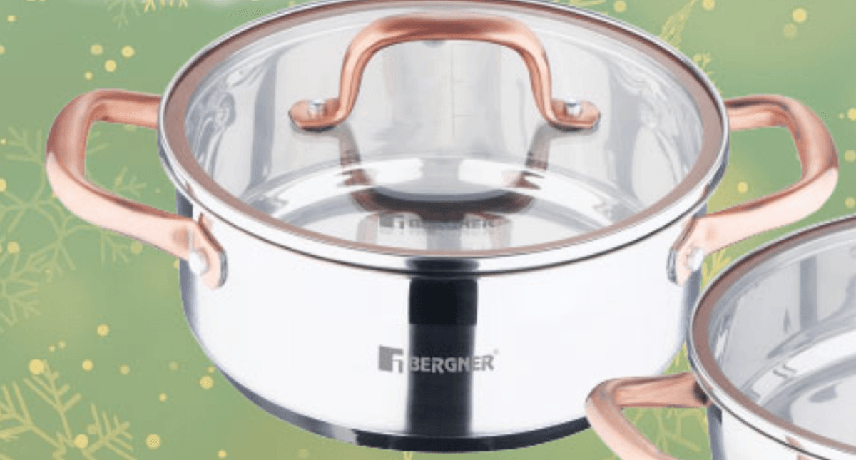Lonac s poklopcem Bergner - Akcija u trgovini KTC