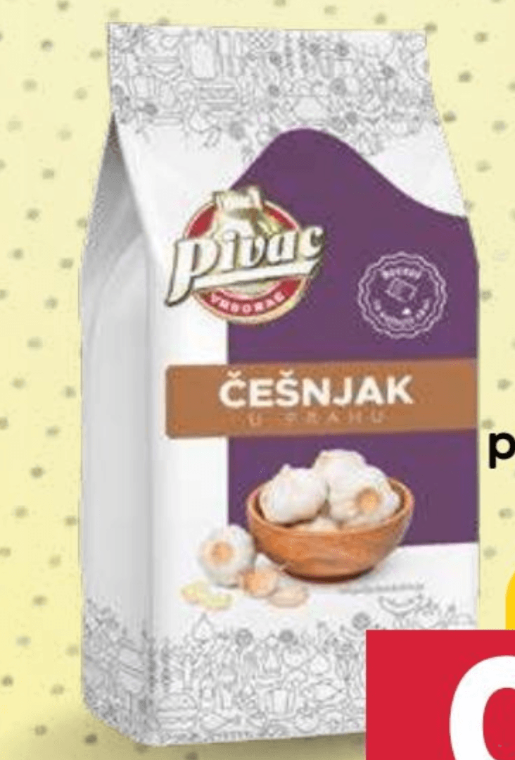Pivac Češnjak u prahu 100g - Akcija u trgovini Pivac