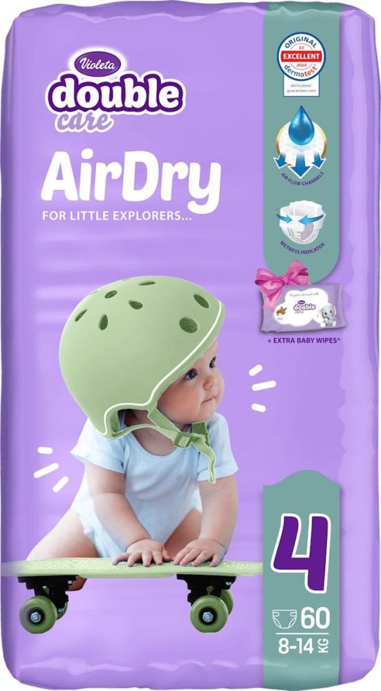 Violeta Double Care AirDry Pelene - Akcija u trgovini Bipa