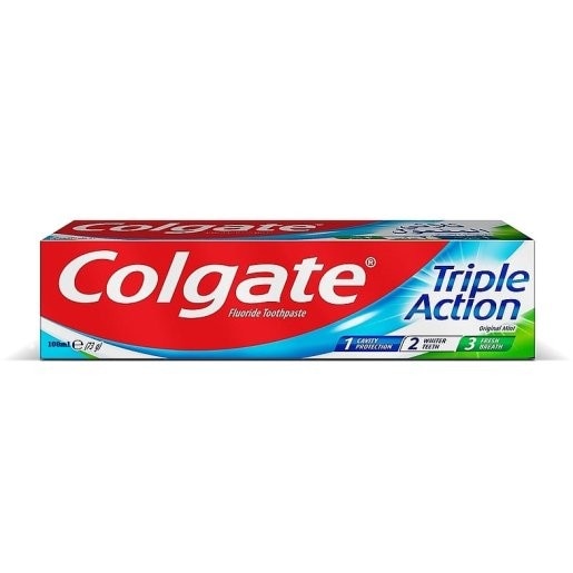 Pasta za zube Colgate Triple Action 3x100 ml/pak - Akcija u trgovini KTC