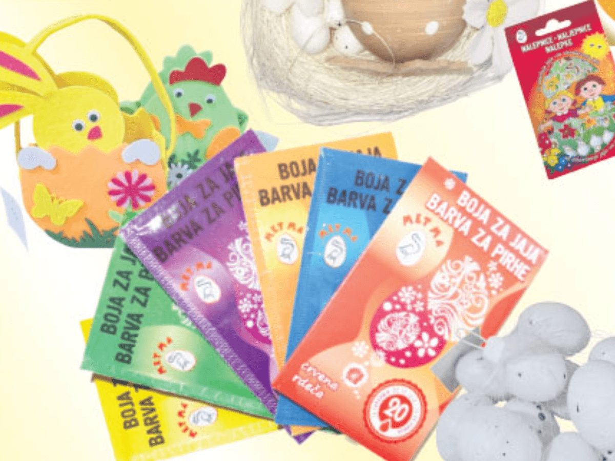 Boja za jaja MET MA - Akcija u trgovini KTC