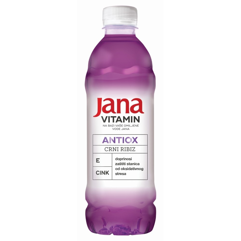Vitaminska voda limun, crni ribiz 0,5 l Jana - Akcija u trgovini Djelo