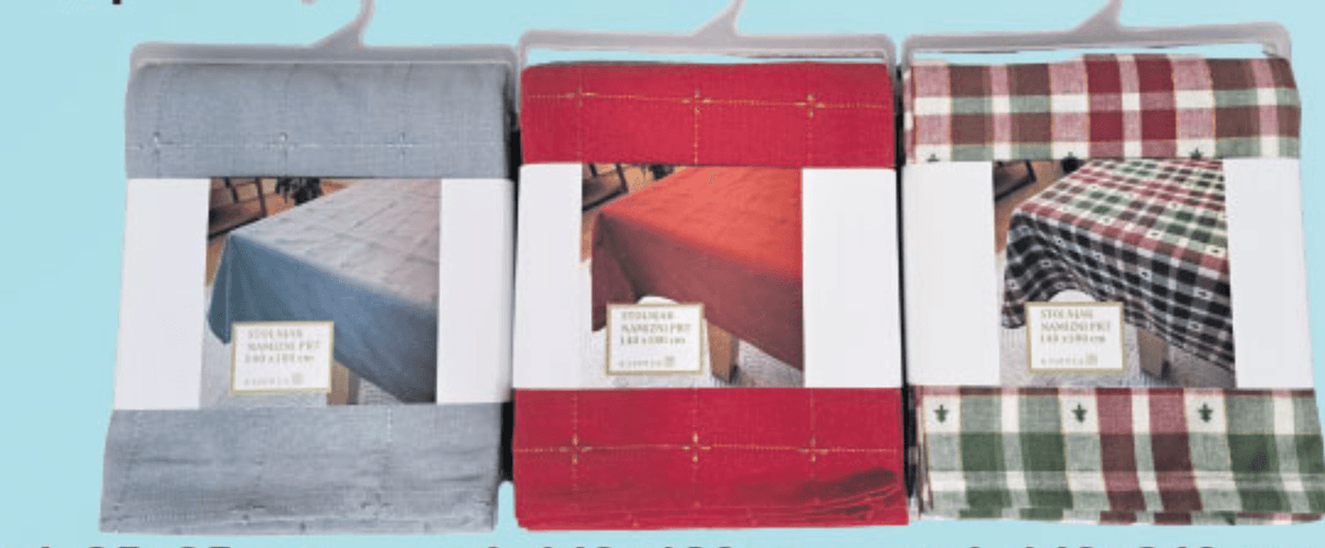 Stolnjak božićni - Akcija u trgovini KTC