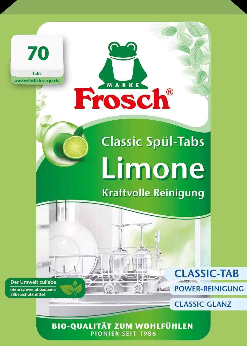 FROSCH Classic tablete za strojno pranje posuđa 70 kom - Akcija u trgovini Mueller