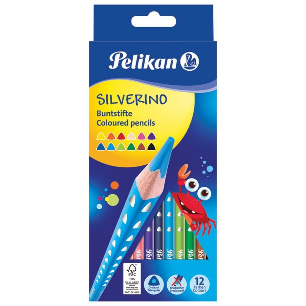 Pelikan Silverino drvene boje 12 kom Akcija u trgovini Kaufland