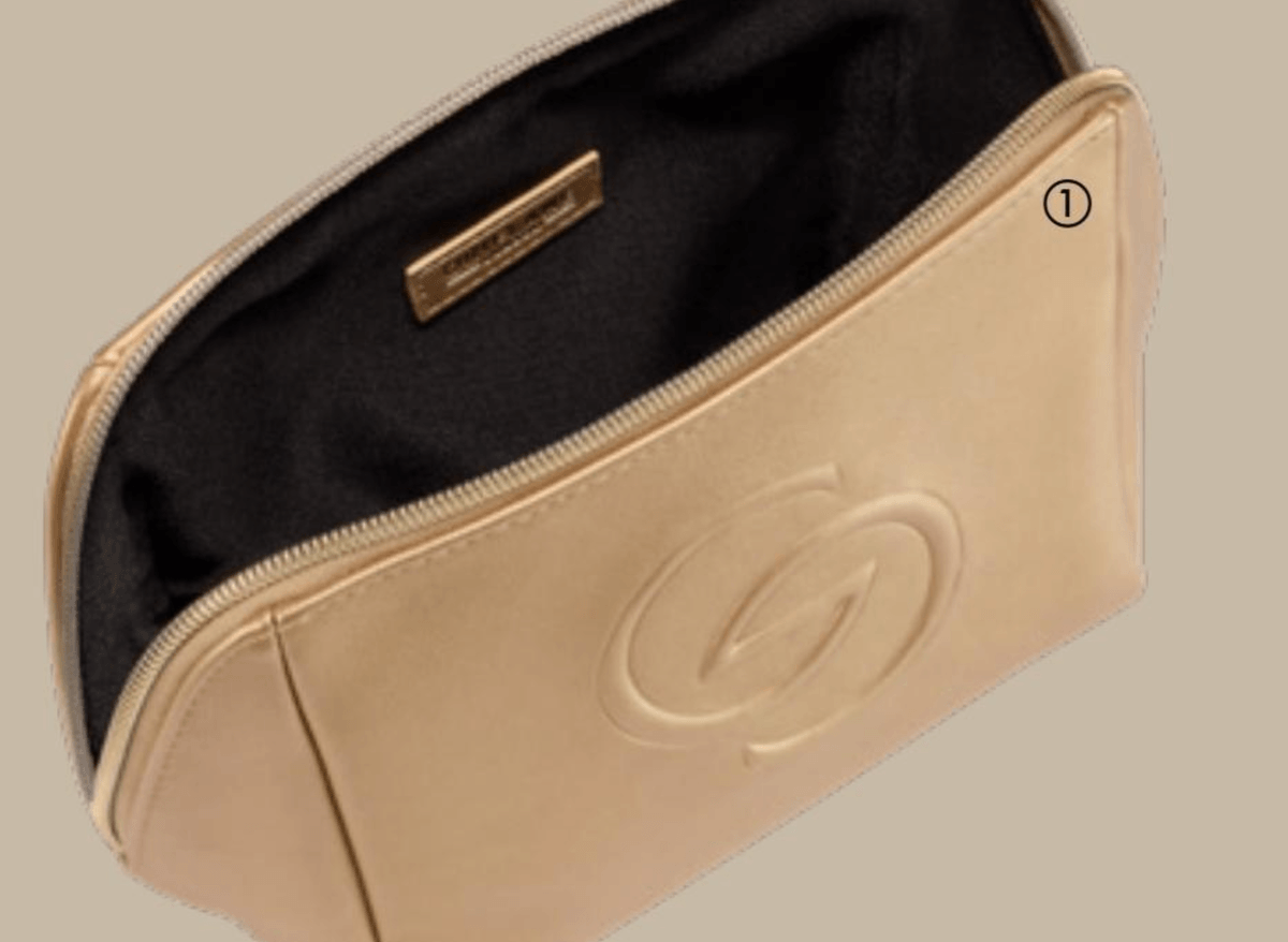 Giordani Gold Golden kozmetička torbica - Akcija u trgovini Oriflame