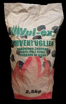 Ugalj drveni 2,5 kg Vul-ex - Akcija u trgovini Vinkoprom