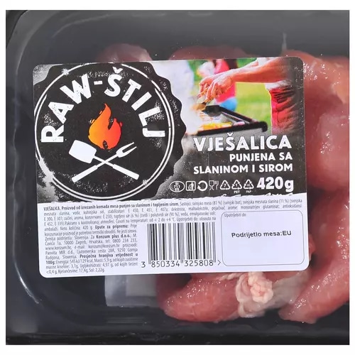 RAW-ŠTILJ Vješalica 420g - Akcija u trgovini Konzum