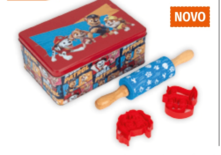 PAW PATROL Set za pečenje keksa 4-DIJ. - Akcija u trgovini Mueller