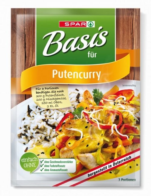 Dodatak jelima Od 34 g do 76 g SPAR Basis - Akcija u trgovini Spar