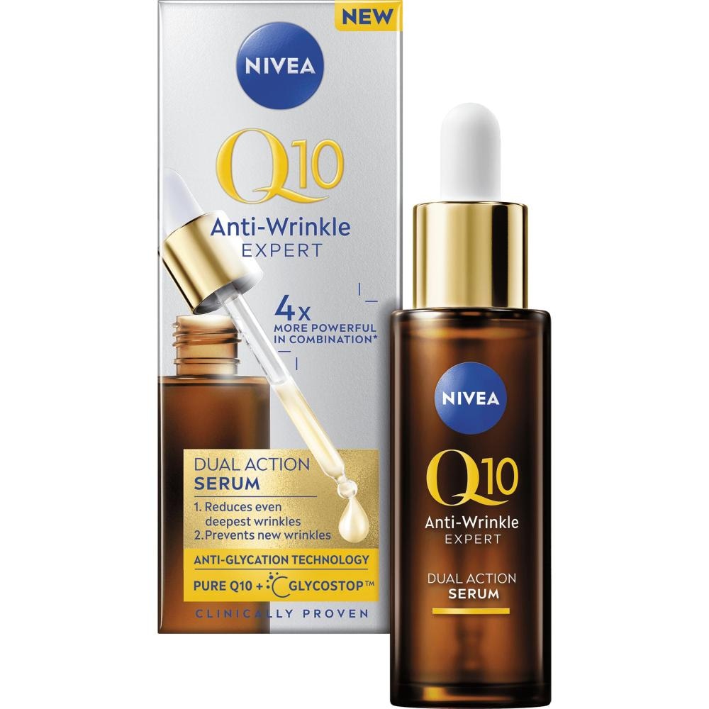 NIVEA Q10 Anti Falten Dual Action serum 30 ml - Akcija u trgovini Mueller