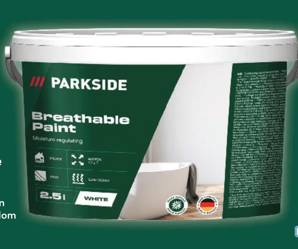PARKSIDE Boja za vlažne prostore 2,5 L - Akcija u trgovini Kaufland