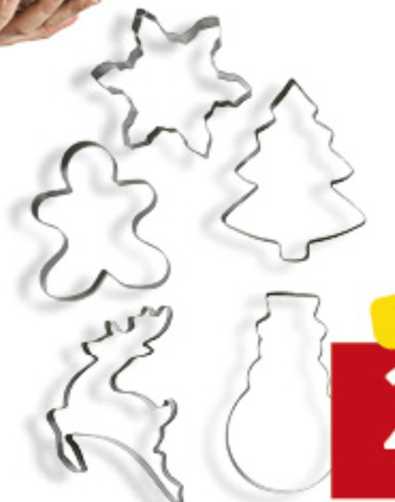 Kalup za rezanje XMASS 5/1, pak - Akcija u trgovini Konzum