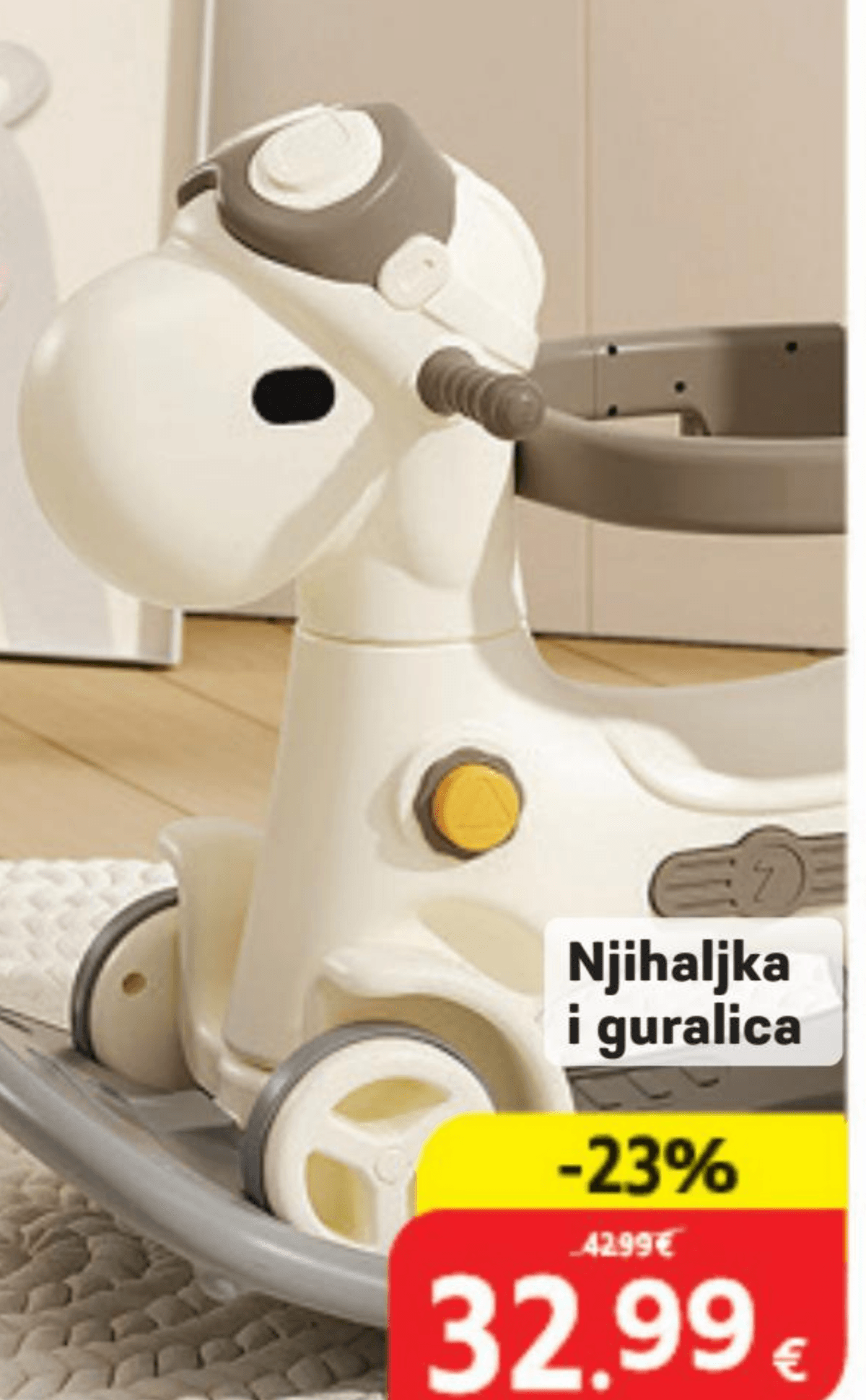 Njihaljka i guralica - Akcija u trgovini Plodine