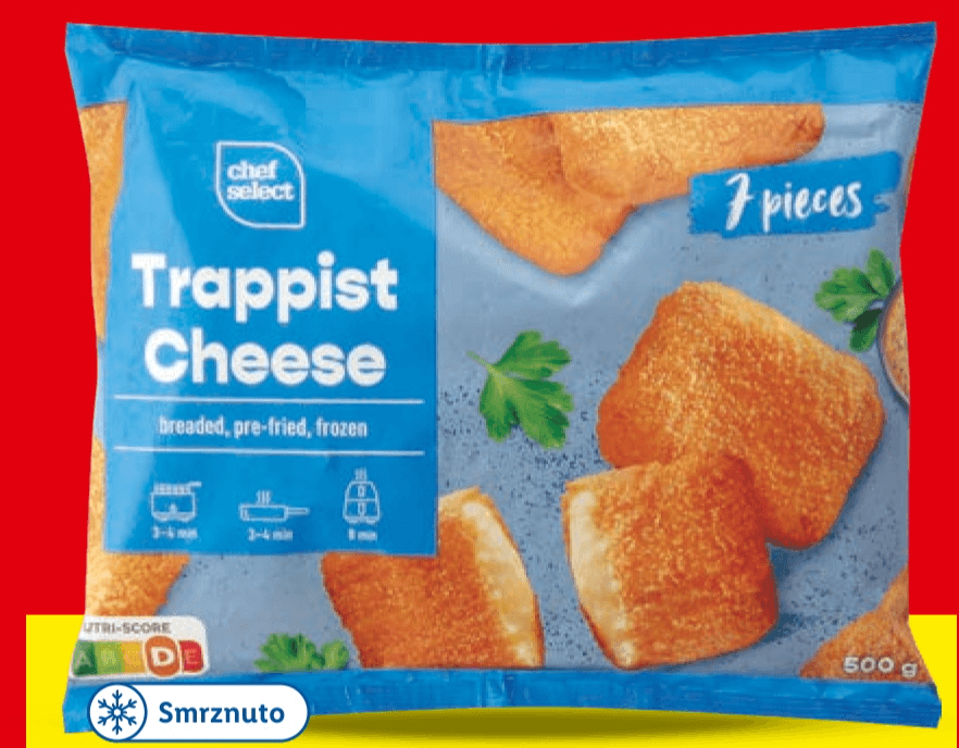 Chef Select Panirani sir trapist 500 g - Akcija u trgovini Lidl