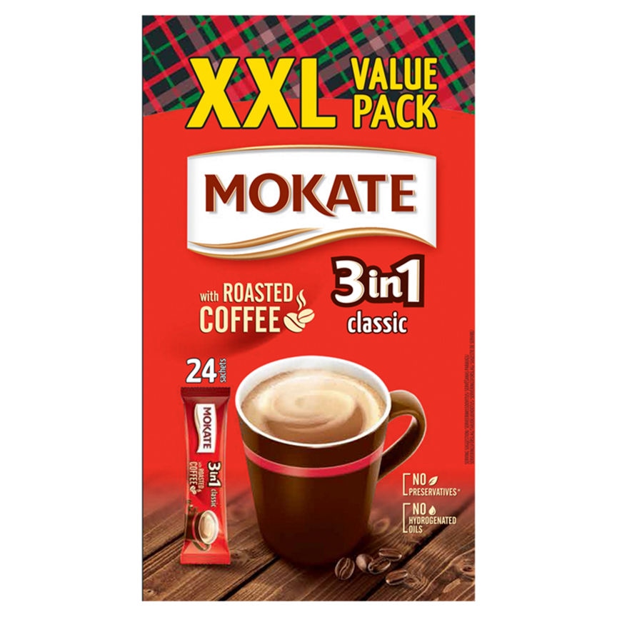 MOKATE Kava 3u1 vrećica xxl 24x17g - Akcija u trgovini Pivac