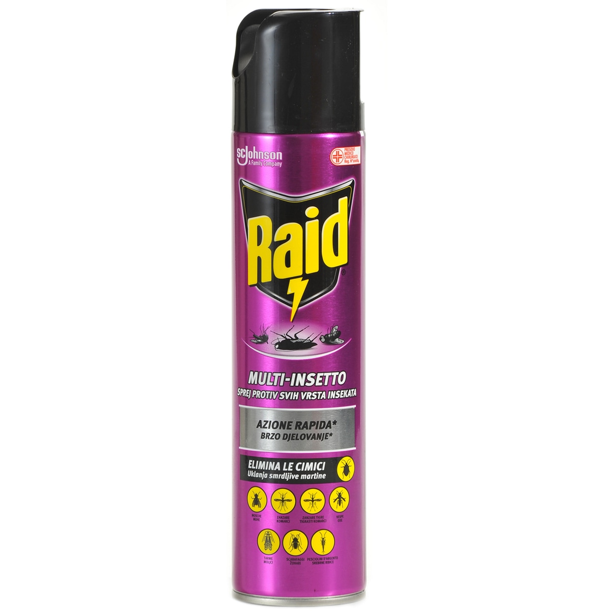 Sprej protiv svih insekata Raid 400ml - Akcija u trgovini KTC
