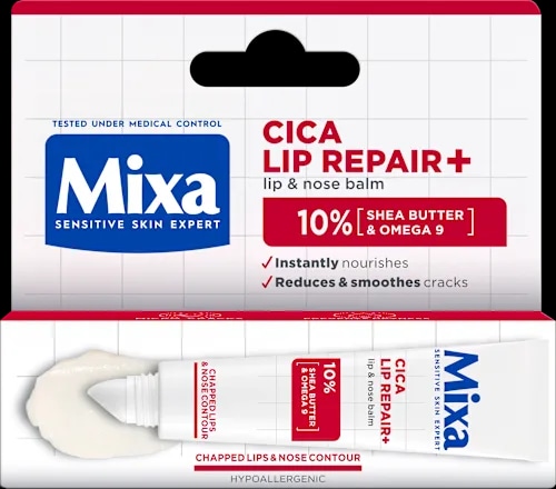 Mixa cica lip repair+ balzam za usne i nos 10 ml - Akcija u trgovini Dm