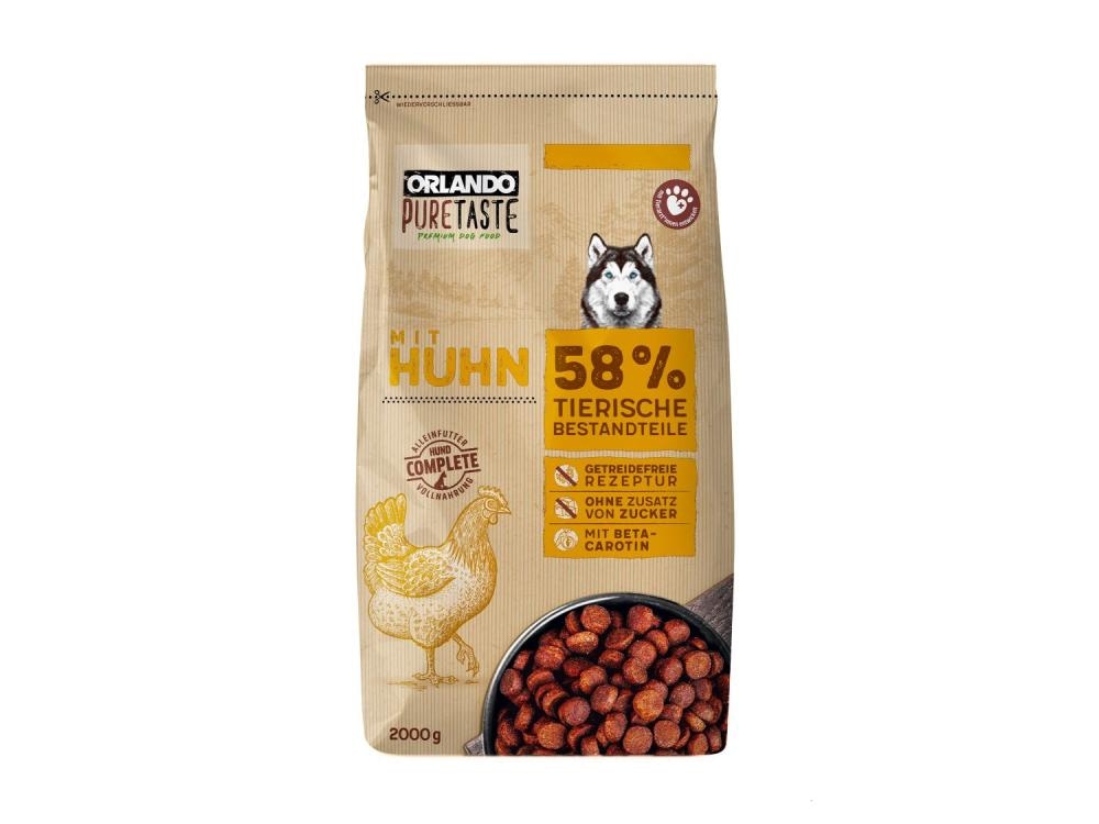 Orlando Pure Taste Suha hrana za pse 1.5 kg - Akcija u trgovini Lidl