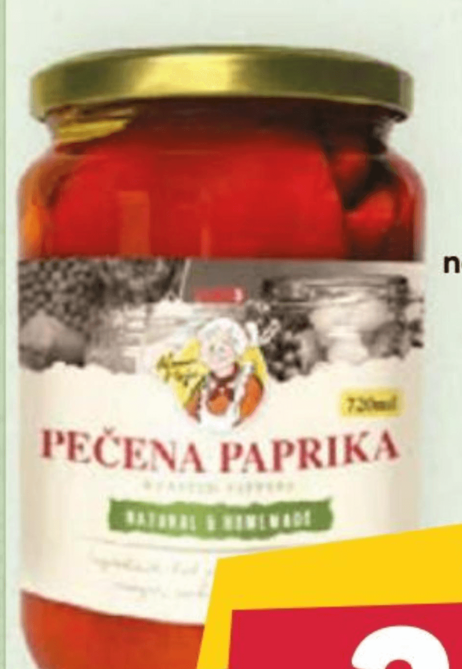 Kolid Paprika pečena 720ml - Akcija u trgovini Pivac