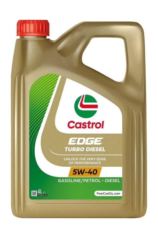 Motorno ulje Castrol Edge Turbo Diesel 5W-40 Titanium 4L 1 kom - Akcija u trgovini Spar