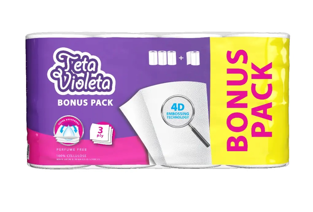 Violeta Ručnik papirnati Premium 1 pak Akcija u trgovini NTL