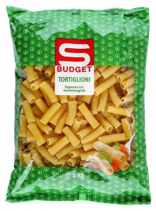 S Budget tjestenina 1 kg Akcija u trgovini Spar