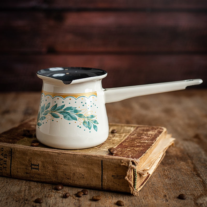 Džezva s kljunom dekor 11cm/0,70l - Akcija u trgovini Pivac