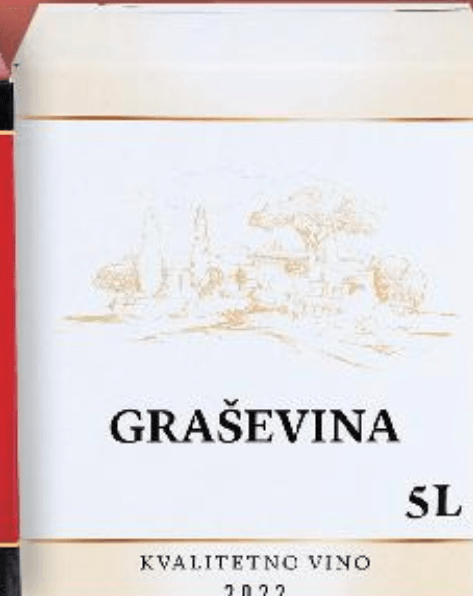 Graševina Kvalitetno vino 5 L - Akcija u trgovini Kaufland